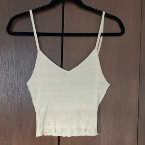 Billabong Cropped Sweater Tank (M)